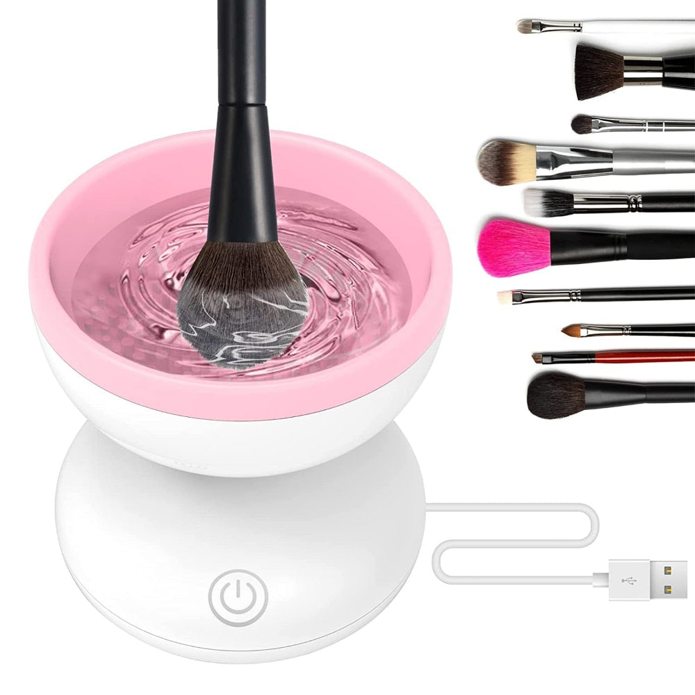 Makeup Brush Cleaner  Best Makeup Brush Cleaner and Dryer - Ellawow –  Ellawow - UAE